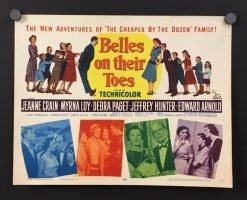 Belles On Their Toes (1952) Original Lobby Card Movie Poster