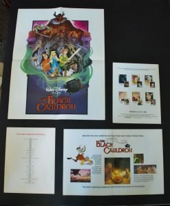 Black Cauldron (1985) - Original Disney Movie Program