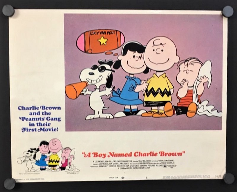 Boy Named Charlie Brown (1969) – Original Lobby Card Movie Poster –  Hollywood Movie Posters