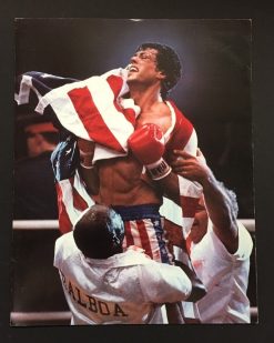 Rocky IV 4 (1985) - Original Movie Program