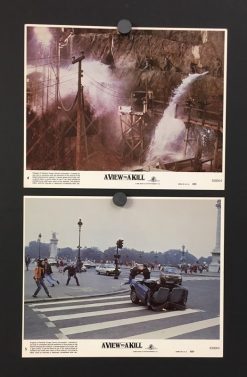 A View To A Kill (1985) - Original James Bond Lobby Card(s) Movie Poster