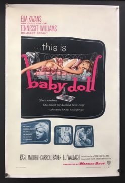 Baby Doll (1957) - Original One Sheet Movie Poster