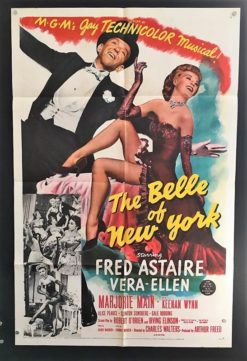Belle Of New York (1952) - Original One Sheet Movie Poster