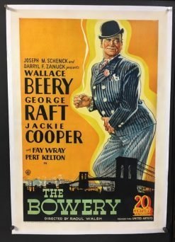 The Bowery (1933) - Original One Sheet Movie Poster
