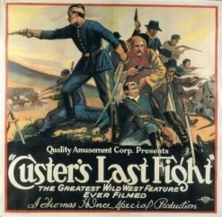 Custer's Last Fight (1925) - Original Six Sheet Movie Poster