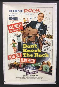 Don't Knock the Rock (1957) - Original One Sheet Movie Poster