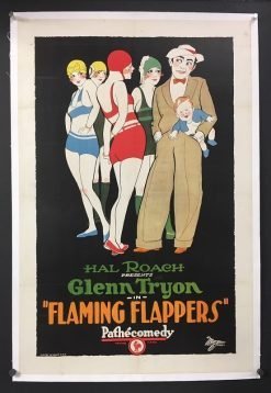 Flaming Flappers (1923) - Original One Sheet Movie Poster