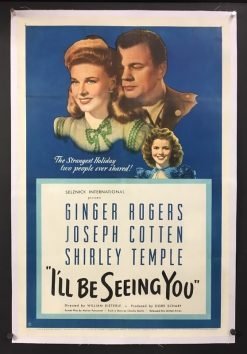 I'll Be Seeing You (1944) - Original One Sheet Movie Poster