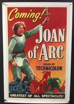 Joan Of Arc (1948) - Original One Sheet Movie Poster