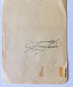 Judy Garland / Peter Lind Hayes Autograph