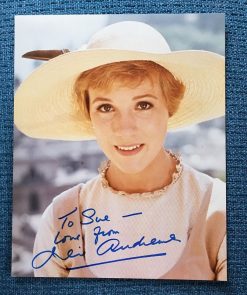 Julie Andrews Autograph