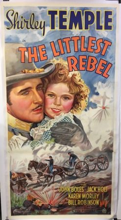 Littlest Rebel (1935) - Original Three Sheet Movie Poster