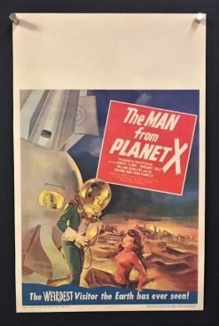 The Man From Planet X (1951) - Original Window Card Movie Poster