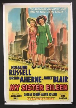 My Sister Eileen (1942) - Original One Sheet Movie Poster