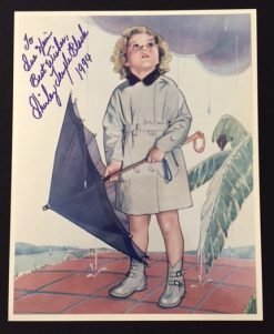 Shirley Temple Autograph