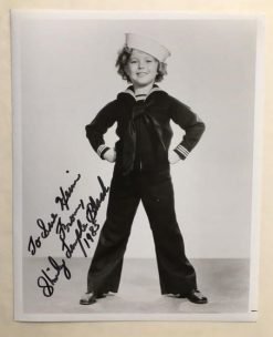 Shirley Temple Autograph