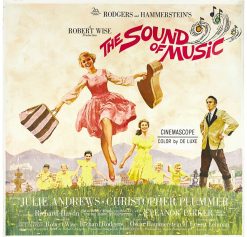 The Sound Of Music (1965) - Original Six Sheet Movie Poster