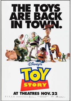 Toy Story (1995) - Original Disney Bus Shelter Movie Poster
