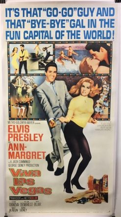 Viva Las Vegas (1964) - Original Three Sheet Movie Poster