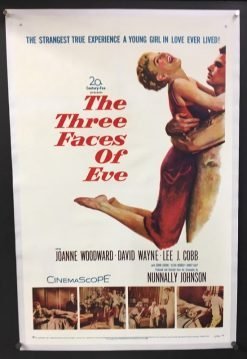 The Three Faces Of Eve (1957) - Original One Sheet Movie Poster