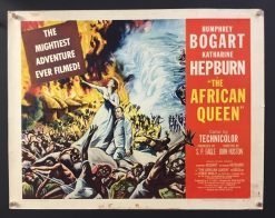 African Queen (1951) - Original Half Sheet Movie Poster