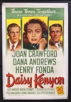 Daisy Kenyon (1947) - Original One Sheet Movie Poster