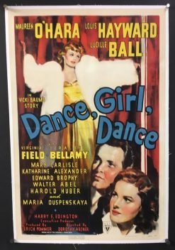 Dance Girl Dance (1940) - Original One Sheet Movie Poster