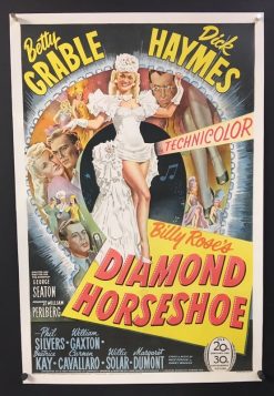 Diamond Horseshoe (1945) - Original One Sheet Movie Poster