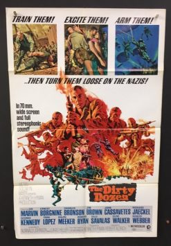 The Dirty Dozen (1967) - Original One Sheet Movie Poster