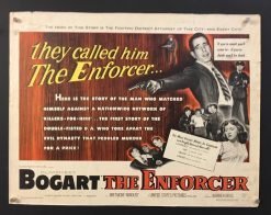 The Enforcer (1951) - Original Half Sheet Movie Poster
