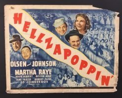 Hellzapoppin" (1941) - Original Half Sheet Movie Poster