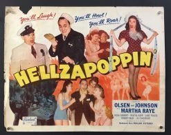 Hellzapoppin' (1949) - Original Half Sheet Movie Poster