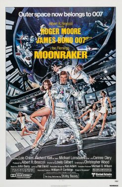 Moonraker (1979) - Original James Bond One Sheet Movie Poster