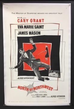 North By Northwest (1959) - Original One Sheet Movie Poster