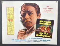 On the Waterfront (1954) - Original Half Sheet Movie Poster