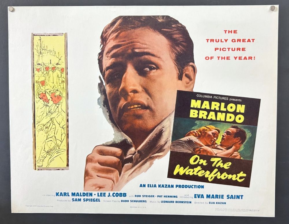On the Waterfront (1954) - Original Half Sheet Movie Poster