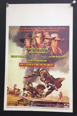 Once Upon A Time In the West (1969) - Original Window Card Movie Poster