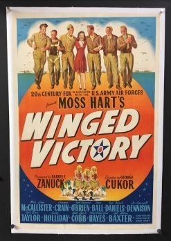 Winged Victory (1944) - Original One Sheet Movie Poster