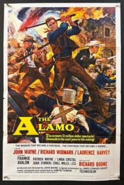 The Alamo (1960) - Original One Sheet Movie Poster