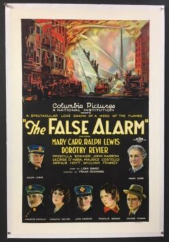 The False Alarm (1926) - Original One Sheet Movie Poster