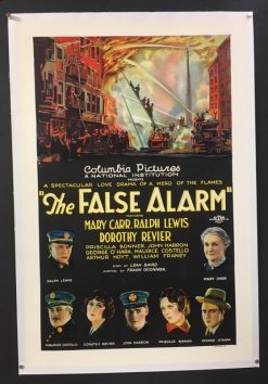 The False Alarm (1926) - Original One Sheet Movie Poster