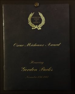 Gordon Parks Tribute Program (1997) - Original Program
