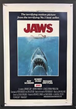 Jaws (1975) - Original One Sheet Movie Poster