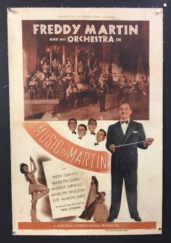 Music By Martin (1950) - Original One Sheet Movie Poster