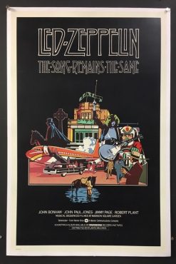 The Song Remains the Same (1976) - Original One Sheet Movie Poster