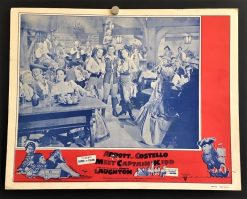 Abbott and Costello, Meet Captain Kidd (R1960) - Original Lobby Card Movie Poster