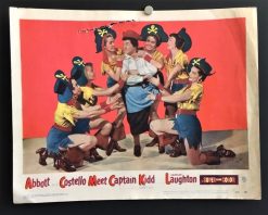 Abbott and Costello, Meet Captain Kidd (1953) - Original Lobby Card Movie Poster
