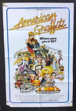 American Graffiti (1973) - Original One Sheet Movie Poster