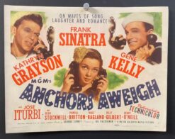 Anchors Aweigh (1945) - Original Title Lobby Card Movie Poster
