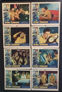The Atomic Submarine (1959) - Original Lobby Card Set Movie Poster